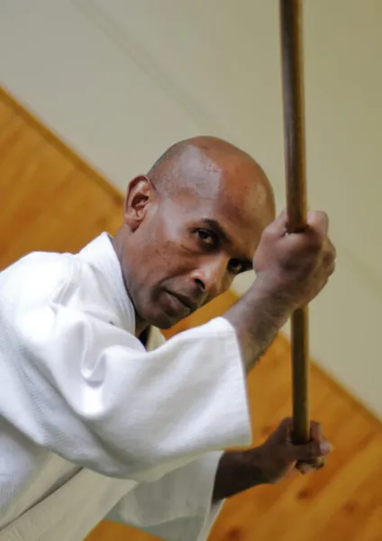 Aikido students training at Aikido Shudokan dojo, Melbourne