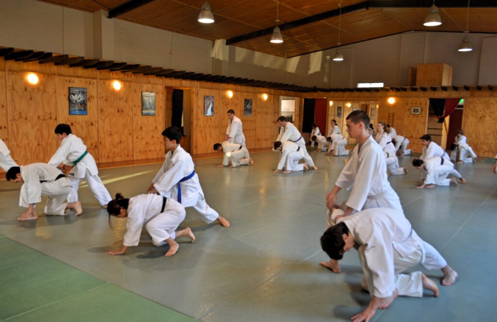Adults and Teens training in Aikido martial arts at Aikido Shudokan