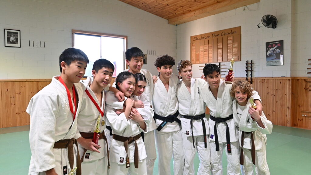 teen students after a demonstration